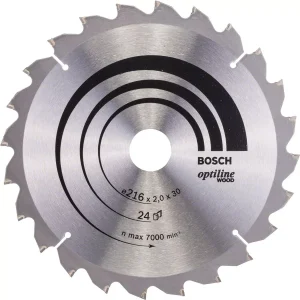 Bosch - Optiline Serisi Ahşap için Daire Testere Bıçağı B 216x30 mm-48 Diş