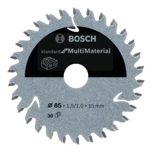 Bosch - Standard for Serisi Çoklu Malzeme için Akülü Daire Testere Bıçağı 85*15 mm 30 Diş